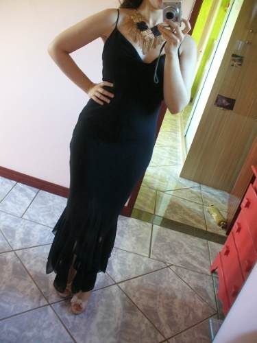 Vestido Longo - Preto (Para Festas)